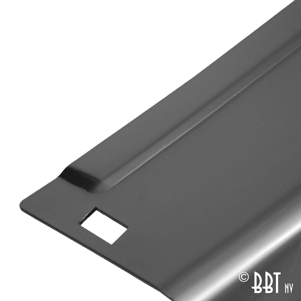 1979-1992 Volkswagen Bus Front Bumper (Black W/O Bumper Strip)