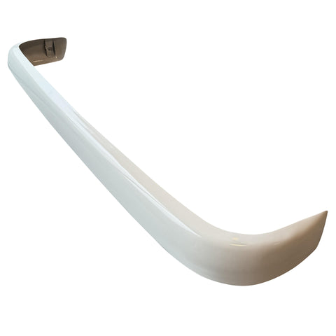 1958-1965 Volkswagen Bus T1 Rear Bumper (EUROPEAN) WHITE SILVER