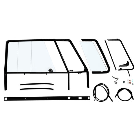 1967 Volkswagen Bus Right Door Window Frame Complete Kit