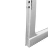 1960 Volkswagen Bus Type 2 (T1) Side Window Panel Short LH, 1 WINDOW