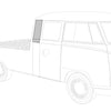 1967 Volkswagen Double Cab Pick Up Upper Sidepanel Short RH