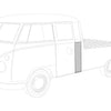 1967 Volkswagen Pick Up Double Cab Short Side Panel LH