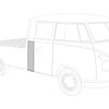 1967 Volkswagen Pick Up Double Cab Short Side Panel RH