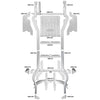 1955-1959 Volkswagen Bus Chassis/ Frame Boxed Kit