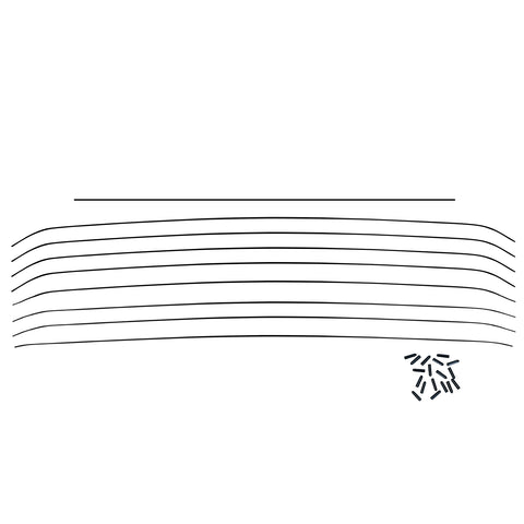 1967-1979 Volkswagen Bus Headliner Bows 9pcs