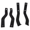 1955-1959 Chevy 2nd Series Truck Stepside Rear Bumper Mount Brackets Set