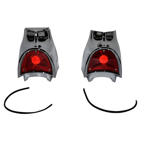 1957 Chevy Tail Light Assembly Pair