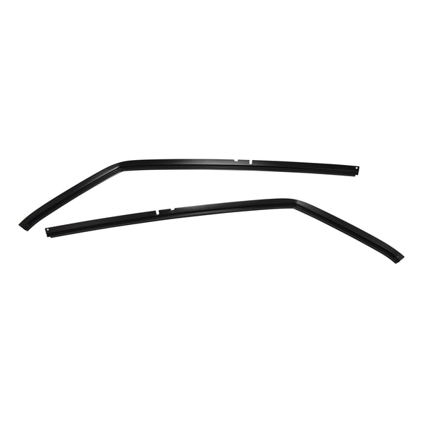 1968-1972 CHEVY NOVA COUPE ROOF DRIP RAIL GUTTERS, PAIR