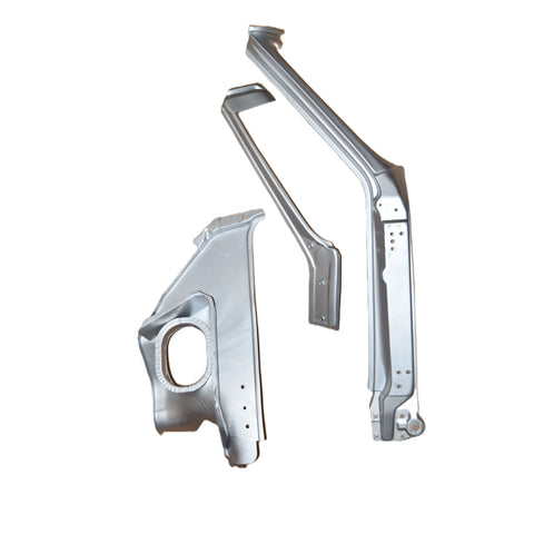 1969-1972 Chevy Blazer Jimmy A Pillar/Cowl Shoulder 3 Pcs Kit RH