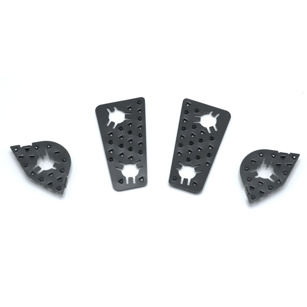 1955-1960 Chevy Nomad/Wagon Door Striker Anti Skid Plates