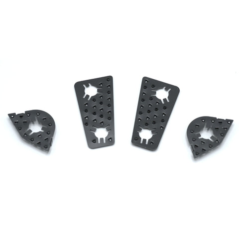 1955-1960 Chevy Nomad/Wagon Door Striker Anti Skid Plates