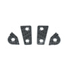 1955-1960 Chevy Nomad/Wagon Door Striker Anti Skid Plates