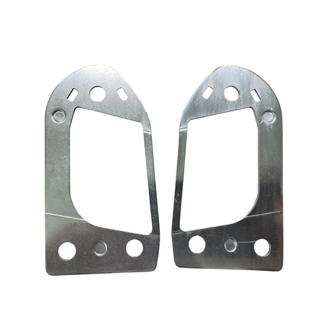 1955-1957 Chevy Nomad/Wagon Door Striker Shims Set, Stainless Steel