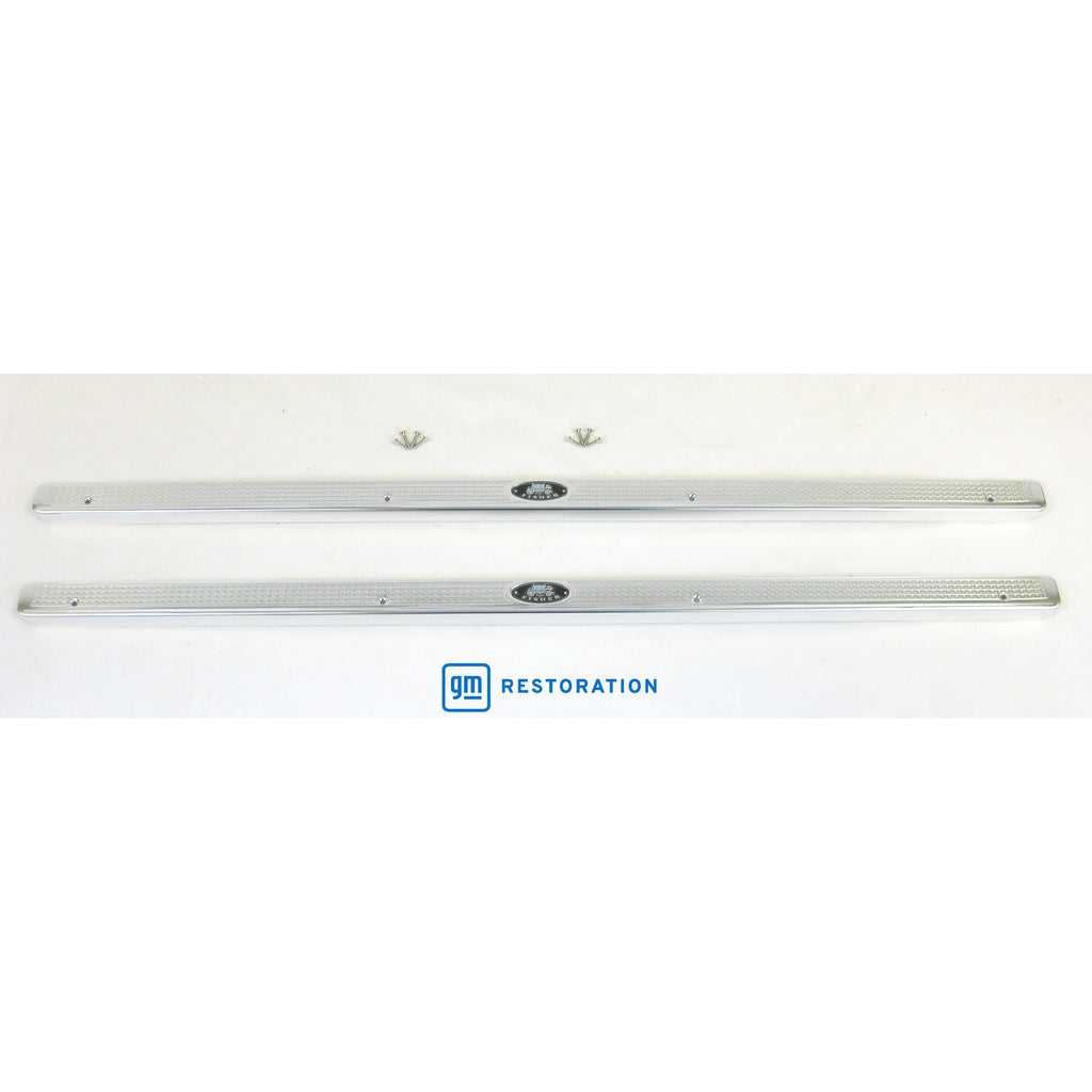 1955-1957 Chevy 2 Door- Door Sill Plate Pair