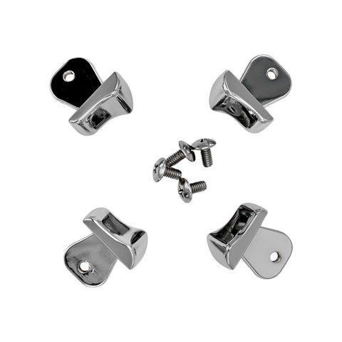 1956 Chevy BelAir 4 Door Sedan Center Post Mouldings 4 Pcs Chrome