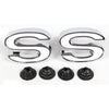 1969-1972 Chevy Camaro Fender Emblem, Pair, 2 Per Case