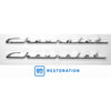 1955-1956 Chevy 150/210 Chevrolet Script Set Chrome Pair