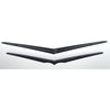 1957 Chevrolet Hood & Trunk Vee Set Matt Black