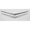 1957 Chevrolet Hood & Trunk Vee Set Chrome