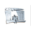1966-1967 Chevy Nova Fender Apron Kit LH