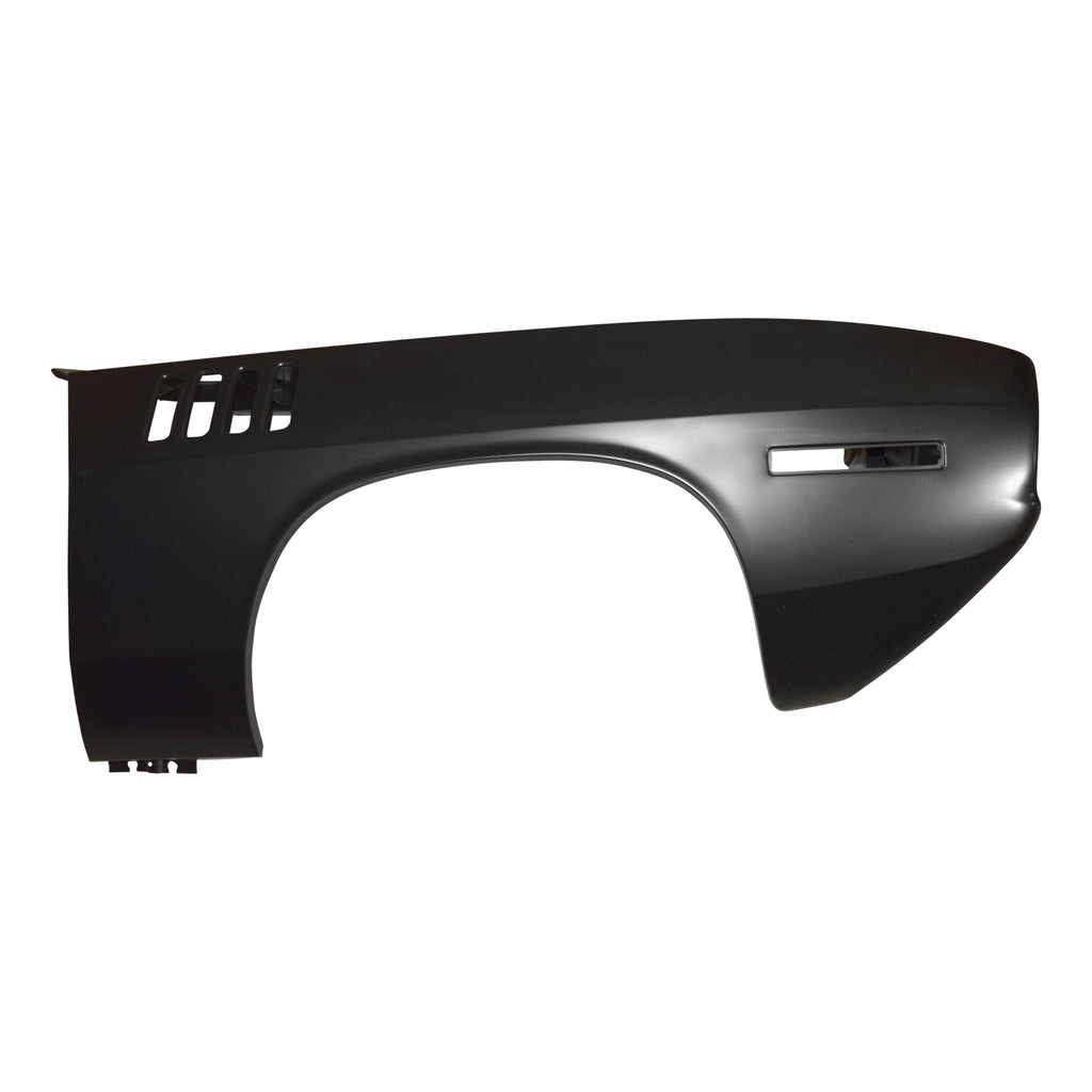 1971 Plymouth Barracuda Front Fender w/Louver Holes RH