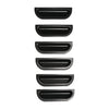 1957 Chevrolet Fender Louver Set Black
