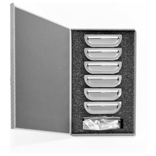 1957 Chevrolet Fender Louver Set Chrome