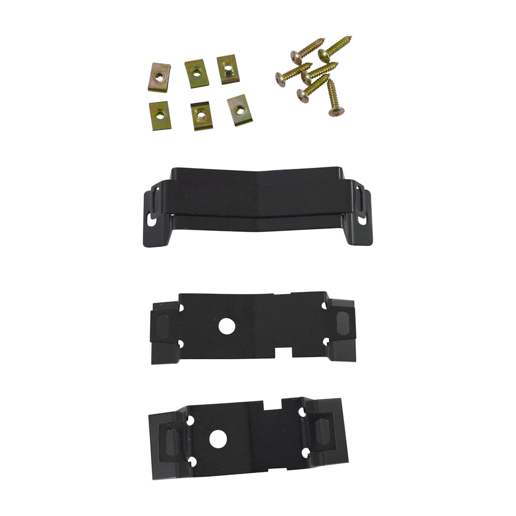 1964-1965 Chevy Chevelle Console Mounting Bracket Set Manual Trans 3 Piece Set