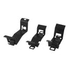 1964-1965 Chevy El Camino Console Mounting Bracket Set Manual Trans 3 Piece Set