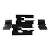 1964-1972 Chevy Chevelle Rear Seat Mounting Bracket 4 Piece Set