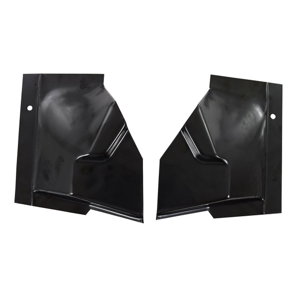 1965-1967 Oldsmobile 442 Floor To Rear Seat Divider Support Bracket Pair