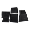 1967-1972 Chevy Biscayne Rubber Floor Mat, 4 Piece Set, Black