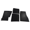 1967-1972 Chevy Nova Rubber Floor Mat, 4 Piece Set, Black