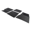 1967-1972 Chevy Camaro Rubber Floor Mat, 4 Piece Set, Black