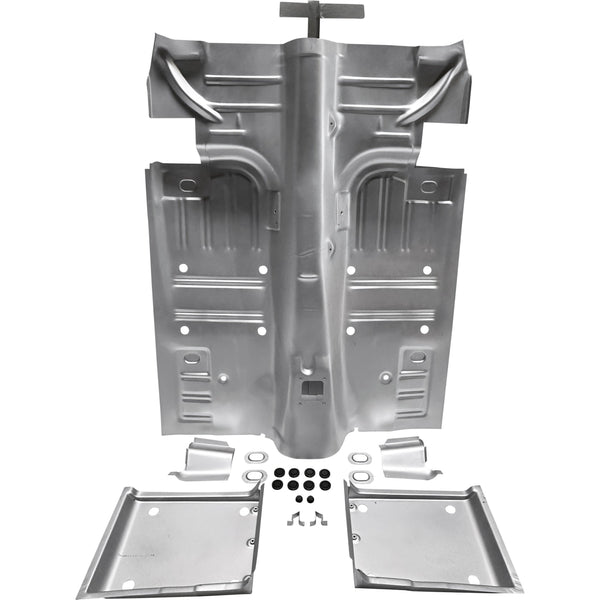 1965-1968 Ford Mustang Convertible Floor Pan Complete With Seat Supports