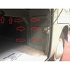 1967 Volkswagen Single Cab Longitude Beam Under Loading Bed, SET