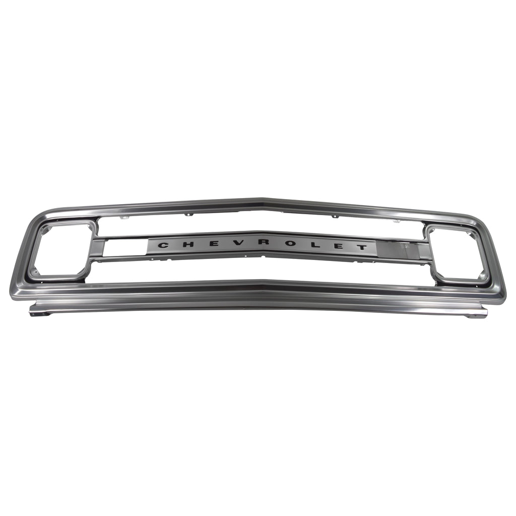 1969-1970 Chevy C10 Pickup Blazer Jimmy Grille Frame Aluminum W/ Chevrolet