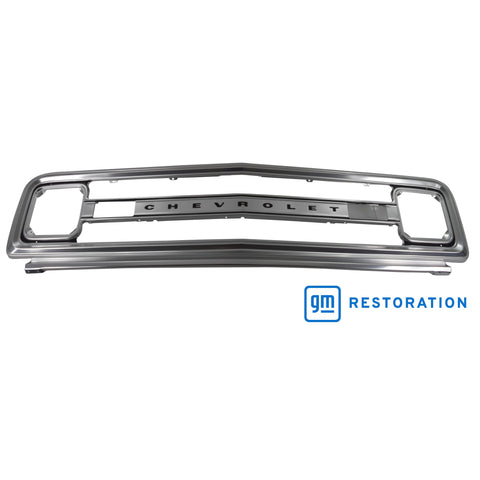 1969-1970 Chevy C10 Pickup Blazer Jimmy Grille Frame Aluminum W/ Chevrolet