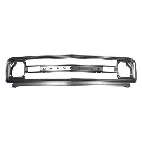 1969-1970 Chevy C10 Pickup Blazer Jimmy Grille Frame Aluminum W/ Chevrolet With Grille Support