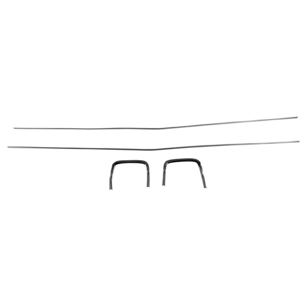 1968 Dodge Charger Grille Trim Complete 4 Piece Set