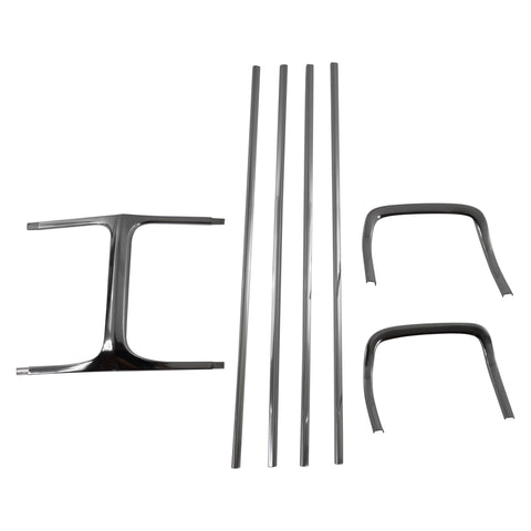 1969 Dodge Charger Grille Trim Complete 7 Piece Set