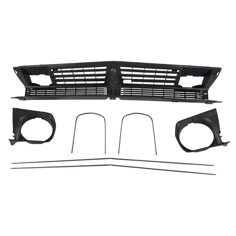 1970 Plymouth Barracuda Grille/Headlight Bezel/Molding Kit, 7 Piece Set
