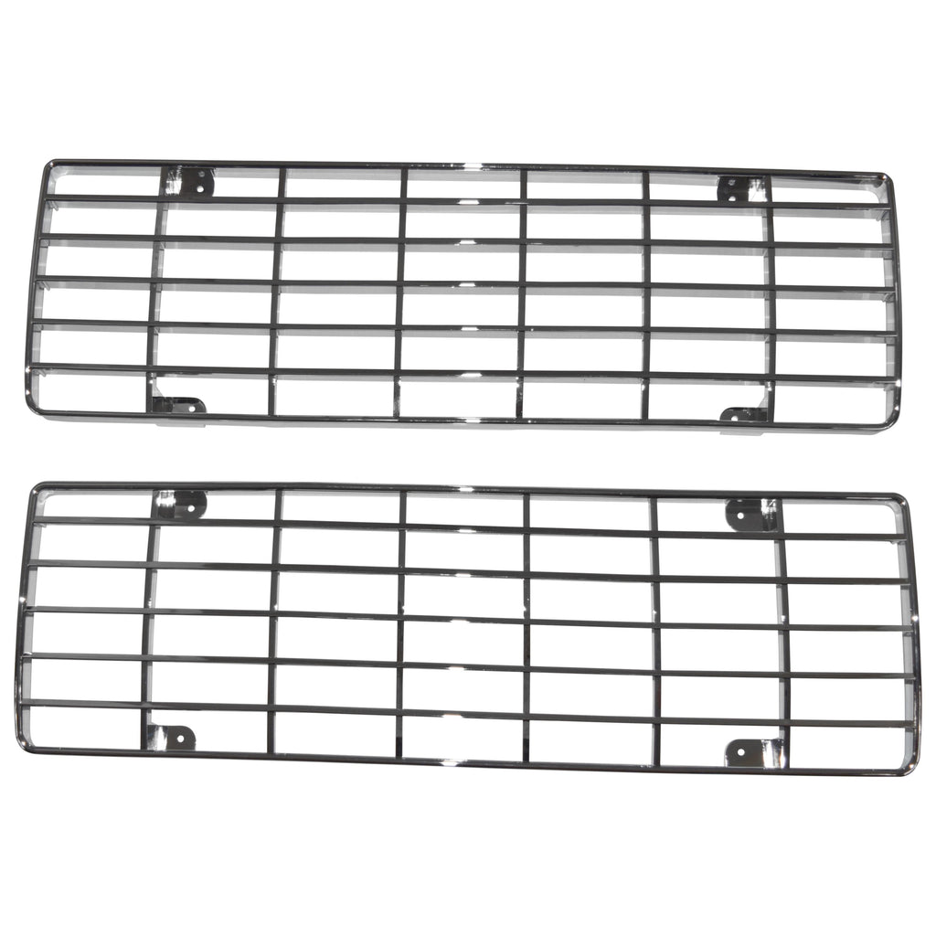 1970 Ford Truck Grille Insert All Chrome Pair