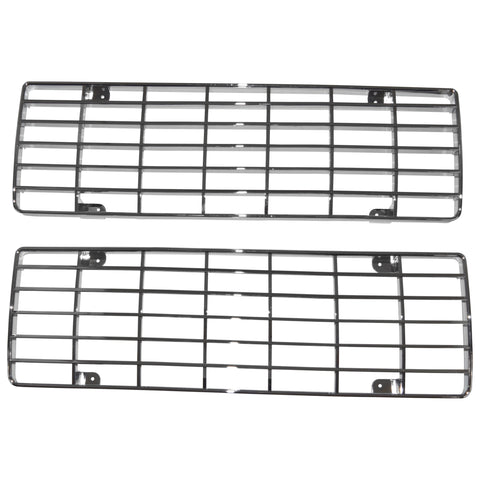 1970 Ford Truck Grille Insert All Chrome Pair