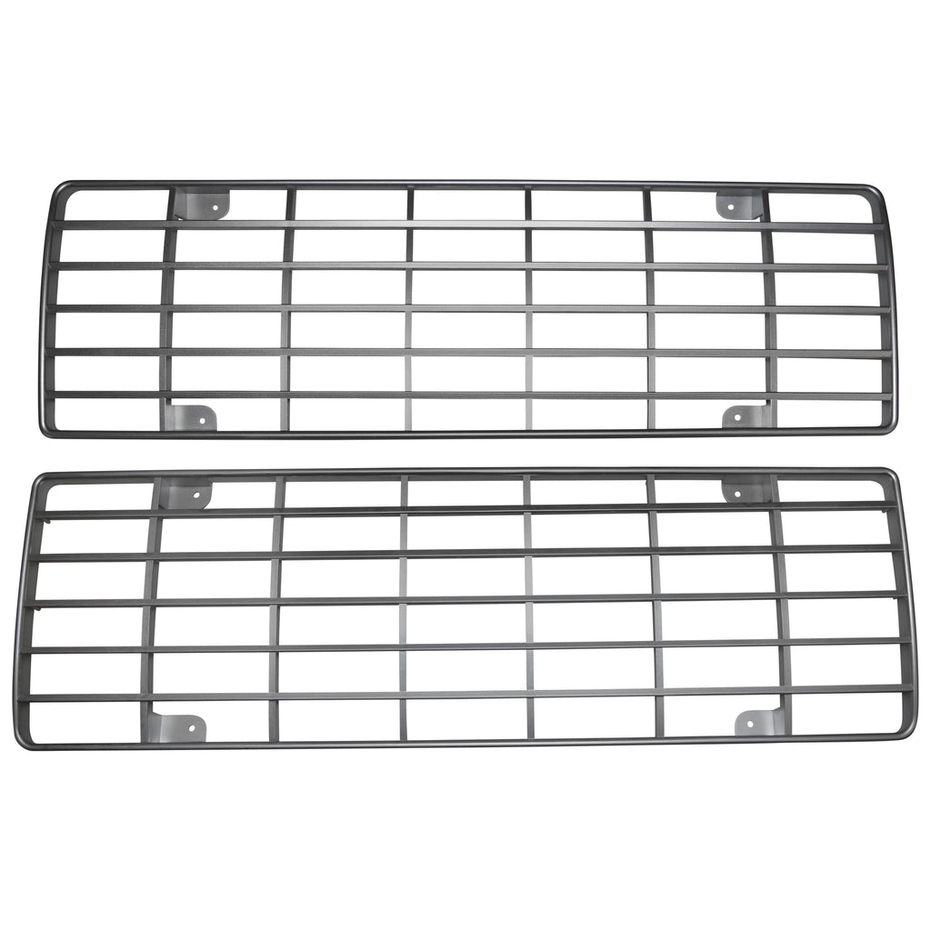 1970 Ford Truck Grille Insert Painted Silver Pair