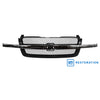 2003-2007 Chevrolet Silverado Base, LS, LS Hybrid, LT Model W/O Body Cladding Grille Assembly Chrome
