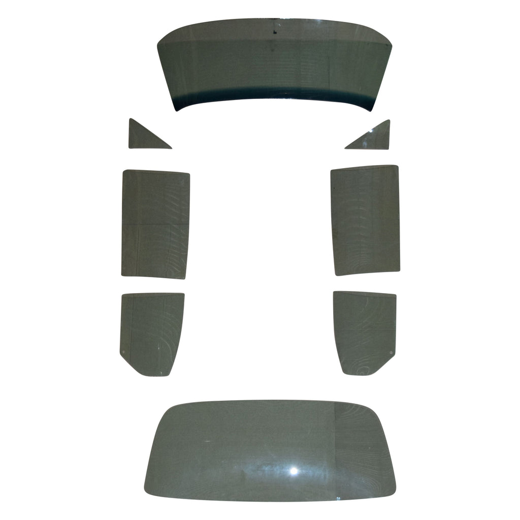 1970-1972 Pontiac GTO 2 Door Sedan Glass Kit W/ Antenna Tinted