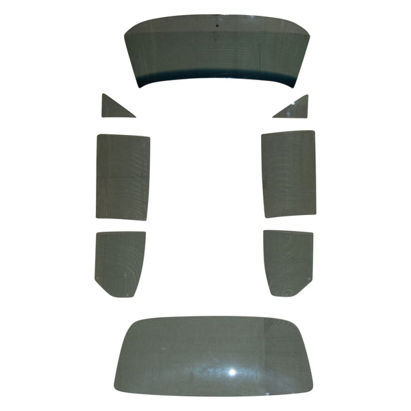 1970-1972 Pontiac GTO 2 Door Sedan Glass Kit W/ Antenna Tinted