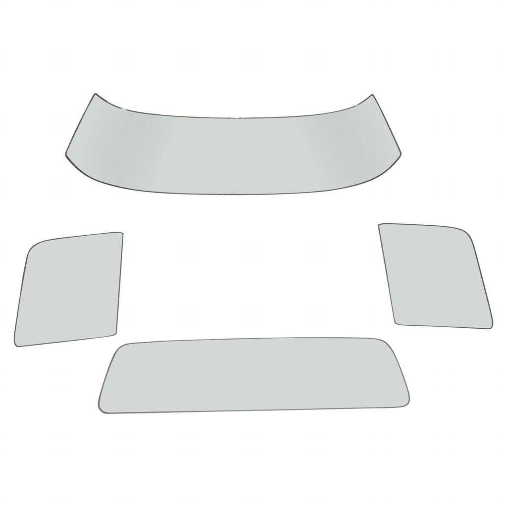 1967-1972 Ford Pickup F100 F250 Glass Kit Clear