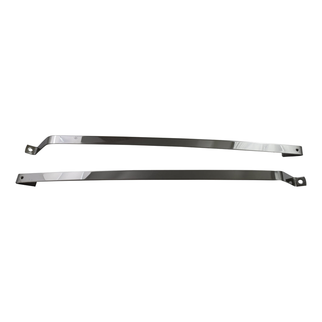 1968-1972 Chevy Chevelle Fuel Tank Strap Pair Stainless Steel